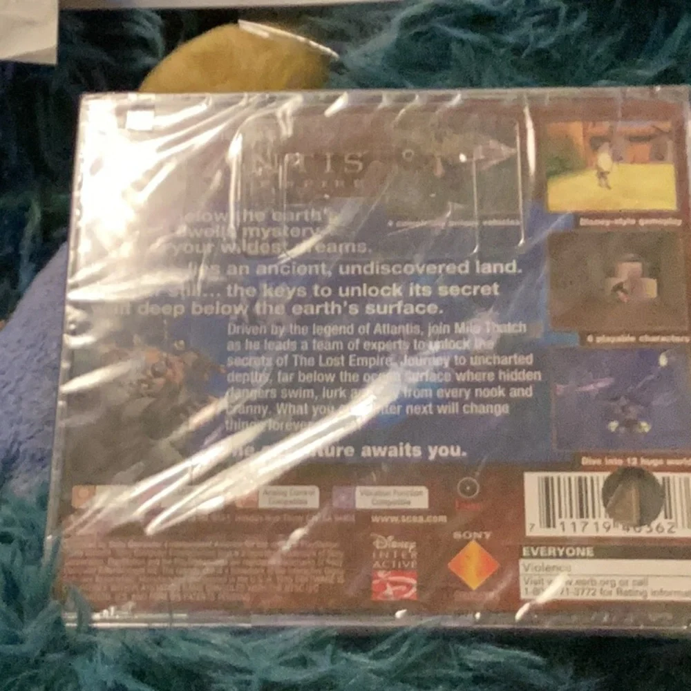 Disney’s Atlantis New, Factory Sealed For PlayStation One, PS1, PSX